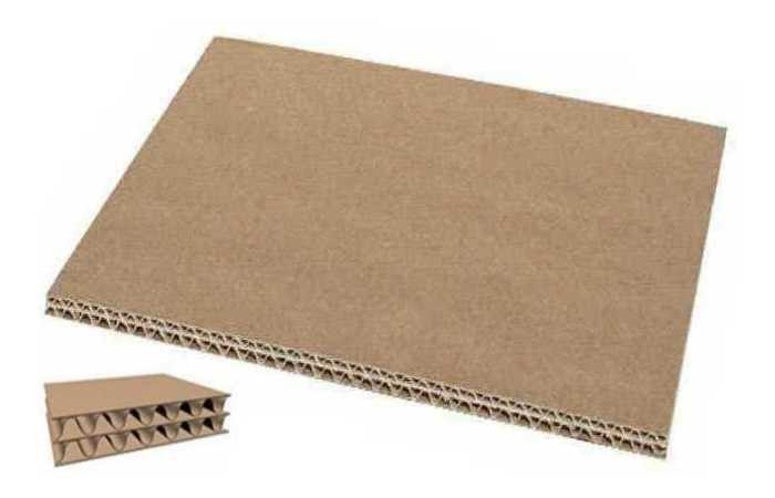 Бурая пятислойная коробка Кыргыз Куту